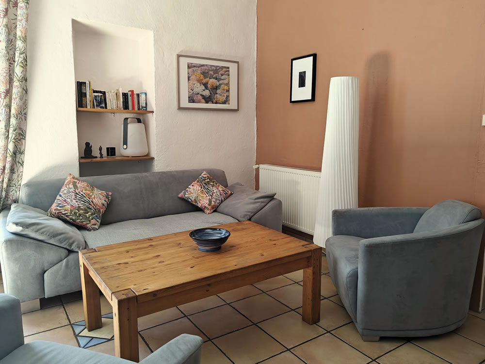 Gîte Châtaignes - Salon